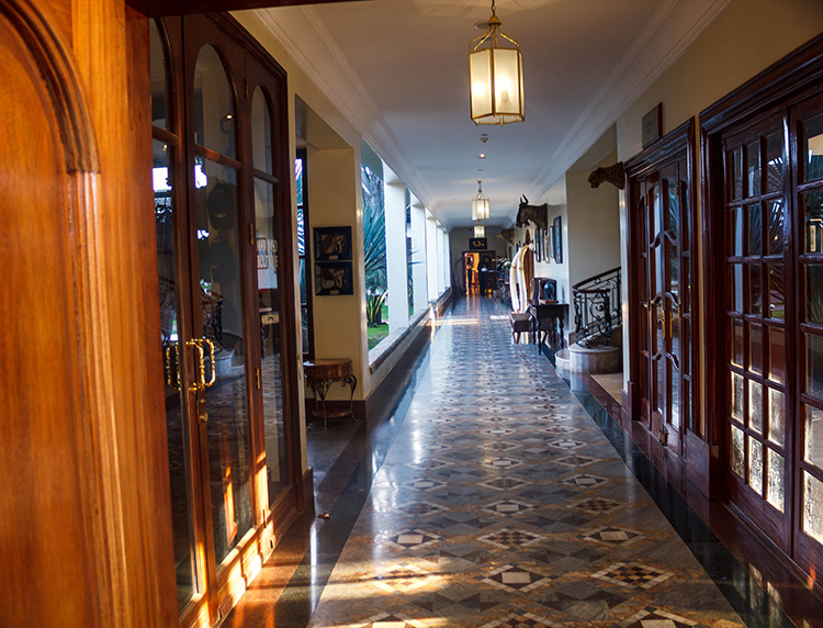 Hallway Of Fairmont Mount Kenya safari club